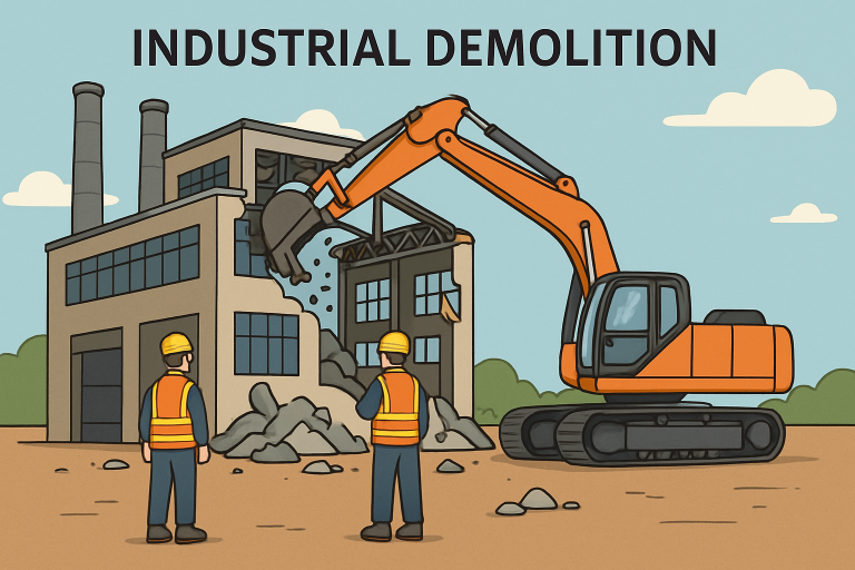 Heavy Industrial Demolition Services: Ensuring Safety and Efficiency in ...
