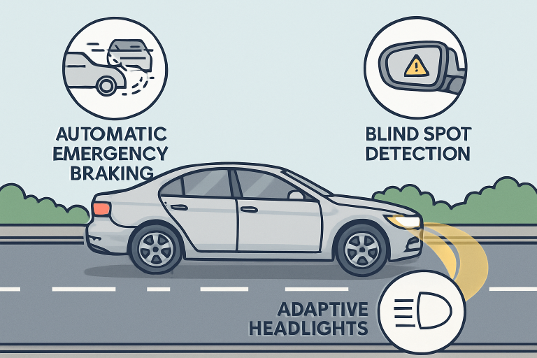 Benefits of Modern Vehicle Safety Features - ELMENS