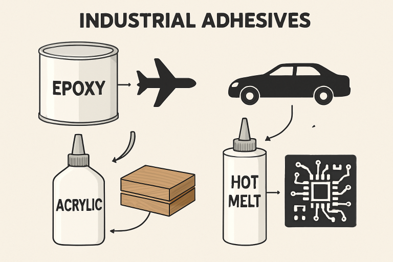 The Right Industrial Adhesives: Strength, Speed, & Sustainability