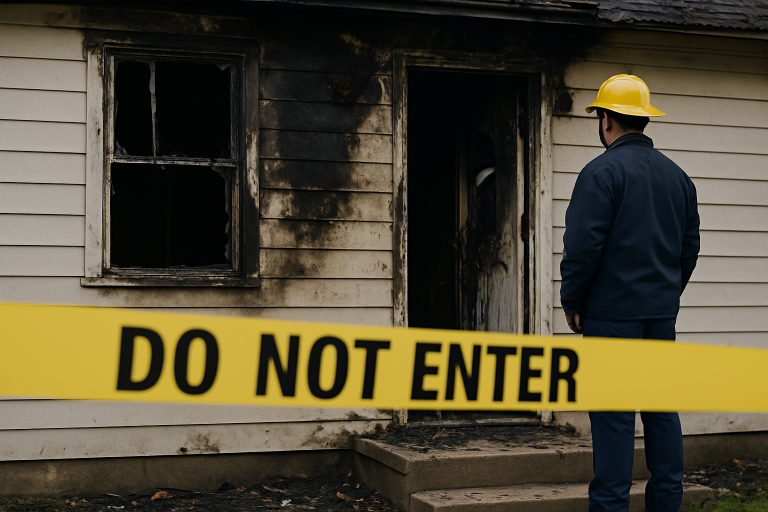 Safe Fire Damage Recovery Steps
