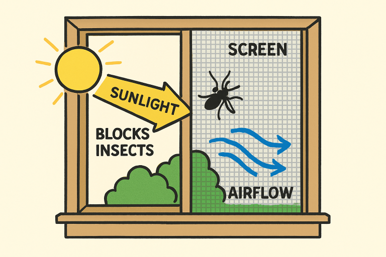 Benefits of Modern Window Screens for Homes - A Nation of Moms