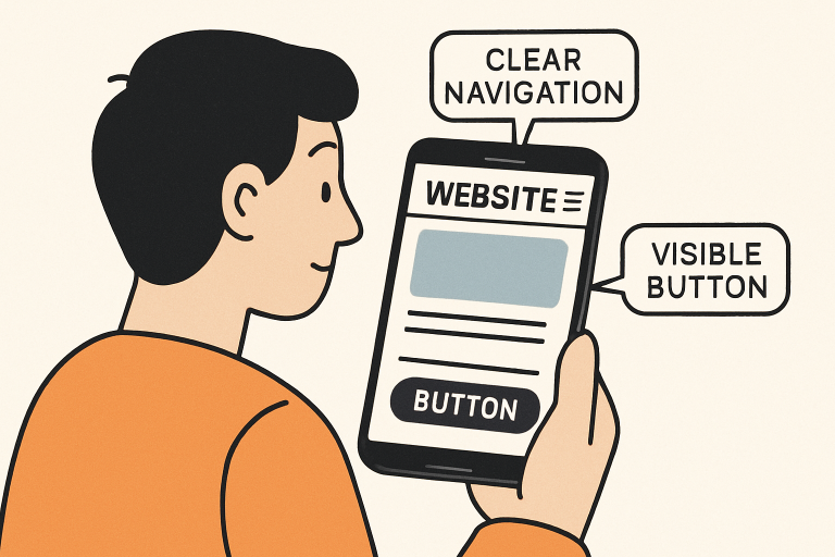 user friendly websites navigation
