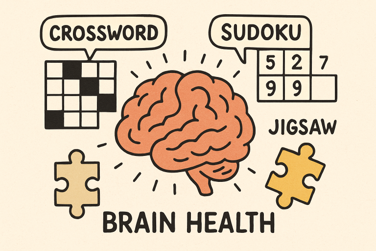 Puzzle Games Support Brain Health