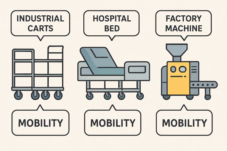 The Role of Casters and Wheels in Modern Material Handling The Role of Casters and Wheels in Modern Material Handling