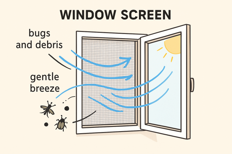 Installing Window Screens