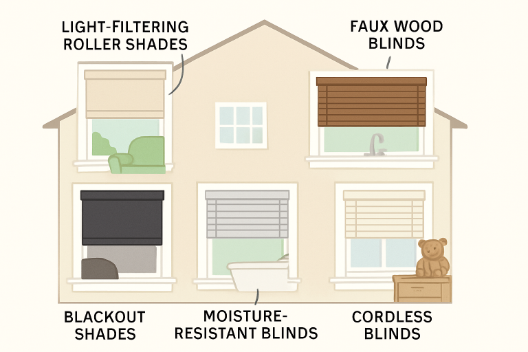 How to Choose the Best Window Coverings for Every Room