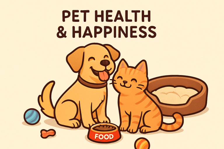 Tips for Keeping Your Pet Healthy and Happy - A Nation of Moms
