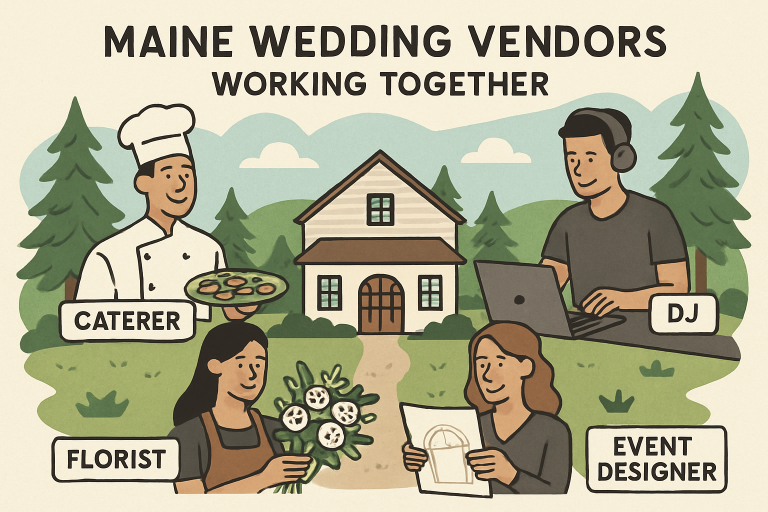 Top Wedding Vendors in Maine for a Seamless Celebration