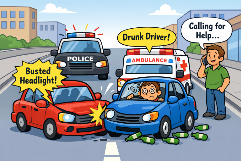What To Do If You're Hit By A Drunk Driver In Houston - ELMENS