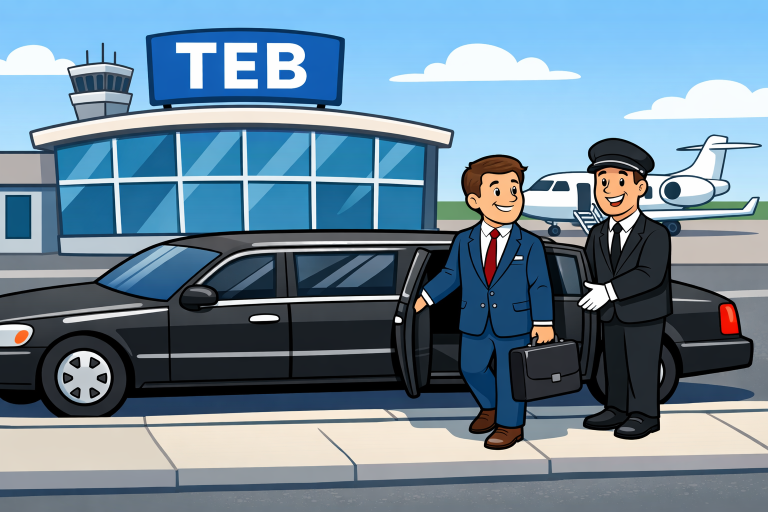 limousine pick up services at airport