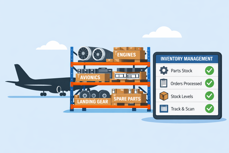 Smart Inventory Practices for Modern Aircraft Maintenance