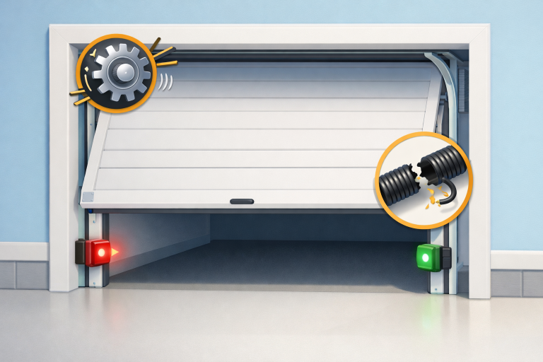 Common Garage Door Problems and How to Fix Them
