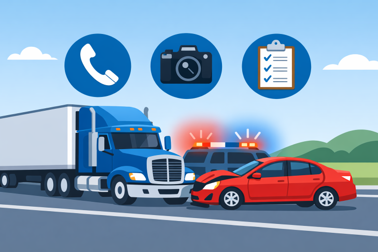 Semi Truck Accident Case Guide: What to Do After a Semi Truck Crash ...