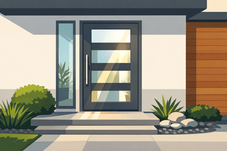 Modern Front Door Glass Panels: Innovative Design Ideas for a Stunning Entrance