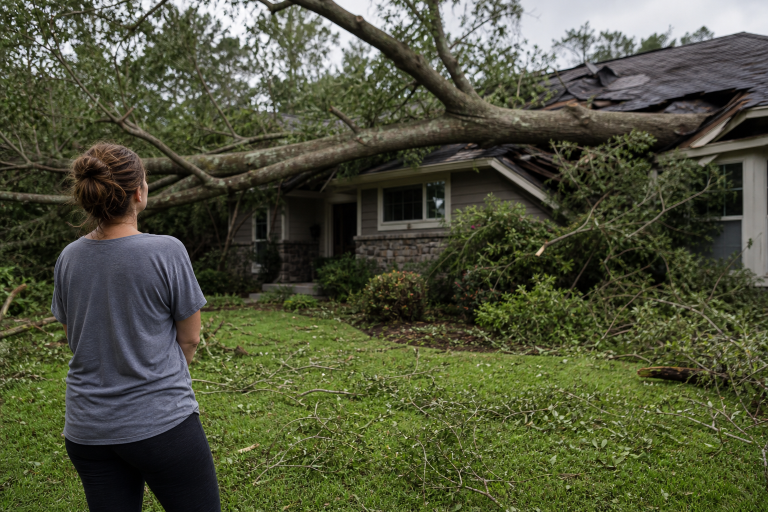 What To Do After a Tree Falls on Your Home