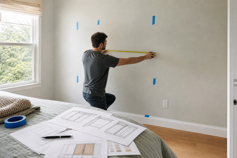 Large Bedroom Wardrobe Planning
