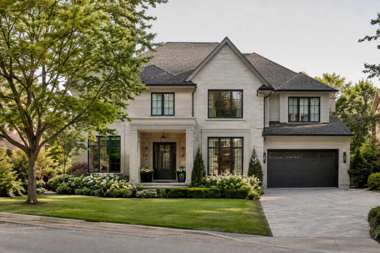 Residential property illustrating luxury home options in Oakville, Ontario